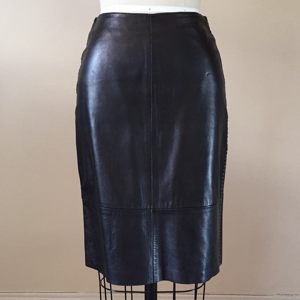 Banana Republic 100% Genuine Leather Skirt